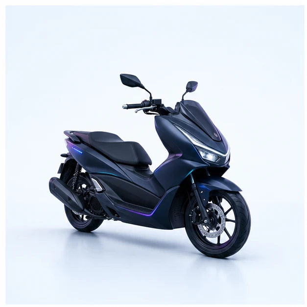 Skuter otomatis untuk layanan VORA Motor